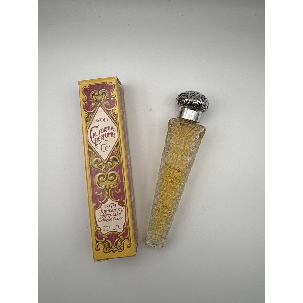 Avon 1979 Keepsake California Perfume Co Perfume Bottle Unused w/ Box Vintage